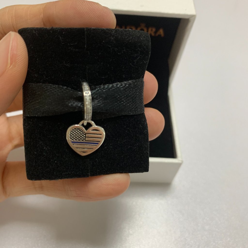 Pandora Usa Flag 756 Exclusive Charm